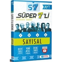 AYT Sayısal Video Çözümlü 7li Deneme Sınavı- Evrensel İletişim Yayınları