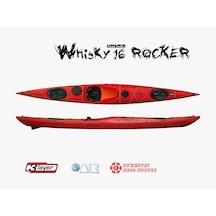 Point65 Whisky 16 Rocker Rudder & Skeg Kano-TURUNCU