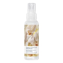 Avon Simply Luxurious Beyaz Şeftali ve Vanilya Orkide Kokulu Vücut Spreyi 100 ML