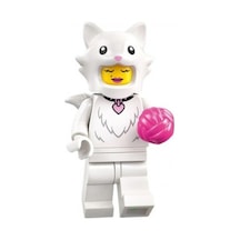 Lego Minifigür 71051 Seri 28 - 02 Fluffy Cat Costume