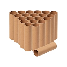 1 Adet Rulo Kargo Tüpü 45 Cm Uzunluk 8cm Çap Silindir Kutu Karton Masura Kedi Tırmalama Için Kutu