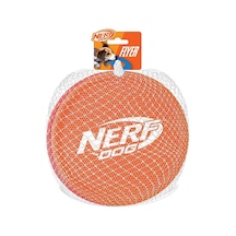 Nerf Dog Naylon Flyer Köpek Oyuncağı, Frizbi, 23 Cm Çap, Orta/büyük Irklar, İki Paket, Turuncu Ve Kırmızı