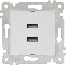 Mutlusan Rita Ikili Usb Şarj Prizi Beyaz