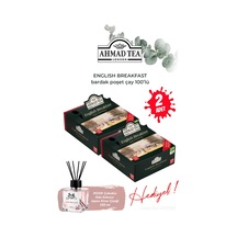 2 Paket English Breakfast Bardak Poşet Çay 100 Lü 200 G Ve Oda Kokusu