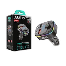 Auris Ars-c8 Bluetooth/usb Fm 20w 2usb+pd Rgb Fm Transmitter