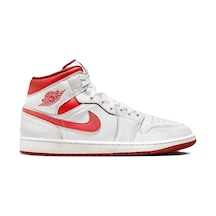 Nike Air Jordan Mid Se Leather Mens Sneaker Hakiki Deri Erkek Günlük Basketbol Spor Ayakkabı Beyaz
