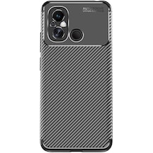 More Tr Redmi 12c Kılıf Mtr Negro Silikon Kapak - Siyah