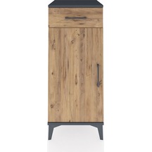 Hyperion Komodin Tek Raflı Tek Çekmeceli Tek Kapaklı 44x44x10... Antrasit