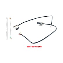 Hp 799749-y17 Uyumlu Notebook Dc Power Jack Şarj Soketi 8-pin 4.5mm 19cm Kablolu