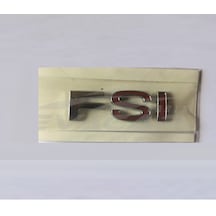 Parçazamanı Volkswagen Fsi Çift Kirmizi Arka Bagaj Yazısı
