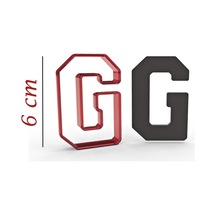 6 Cm G Harfi Kurabiye Kalıbı
