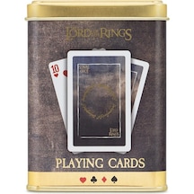 Lord Of The Rings Iskambil Kağıdı Metal Kutulu