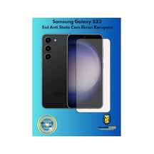 Samsung Galaxy S23 Ekran Koruyucu Anti-static 5d Tam Kaplayan Kırılmaz Cam