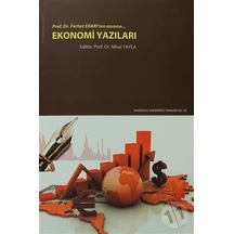 Ekonomi Yazıları Prof.Dr.Ferhat Erarı'nın Anısına N11.1451