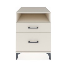 Kronos Komodin Tek Raflı 2 Çekmeceli 60x59x80 Aytaşı-aytaşı Aytaşı