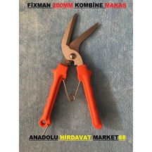 Kombine Makas Bitki Ve Çiçek Budama Makası Sac Tel Karton Teneke N11.459