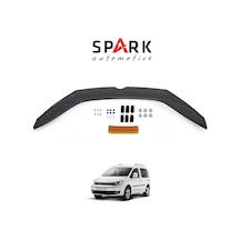 Volkswagen Caddy 2010-2015 Yıl Aralığı Uyumlu Kaput Rüzgarlığı 4mm Siyah