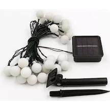 Solar 5m 28 Led Top Rgb Siyah Kablolu Renkli