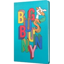 Mabbels Looney Tunes Bug Bunny Sert Kapak Butik Defter Mavi