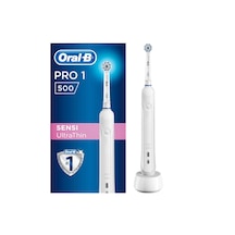 Oral-B Pro 1 Sensi Ultra Thin 500 Şarjlı Diş Fırçası Beyaz