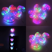 Sunlight Rgb Kalp Sarkıt 5'Li Set Ledli Aydınlatma 2M Animasyonlu