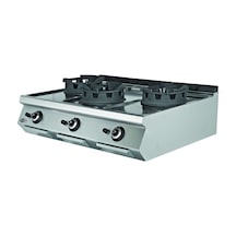 Gazlı Wok Ocağı 3 Brulörlü EMP.PLS.9WK030-LPG