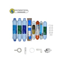 Fluxtek Kapalı Kasa Su Arıtma Sertifikalı 8li Pera Water Mineral Vontron Helixfil Teknoloji Mebran