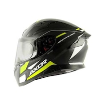 Axor Apex Turbine Kapalı Kask Neon Sarı Siyah