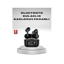 Zenvia Aktif Gürültü Engelleme Anc Kablosuz Bluetooth Kulaklık Dijital Ekranlı, Dokunmatik Ve Uzun Pil Ömür