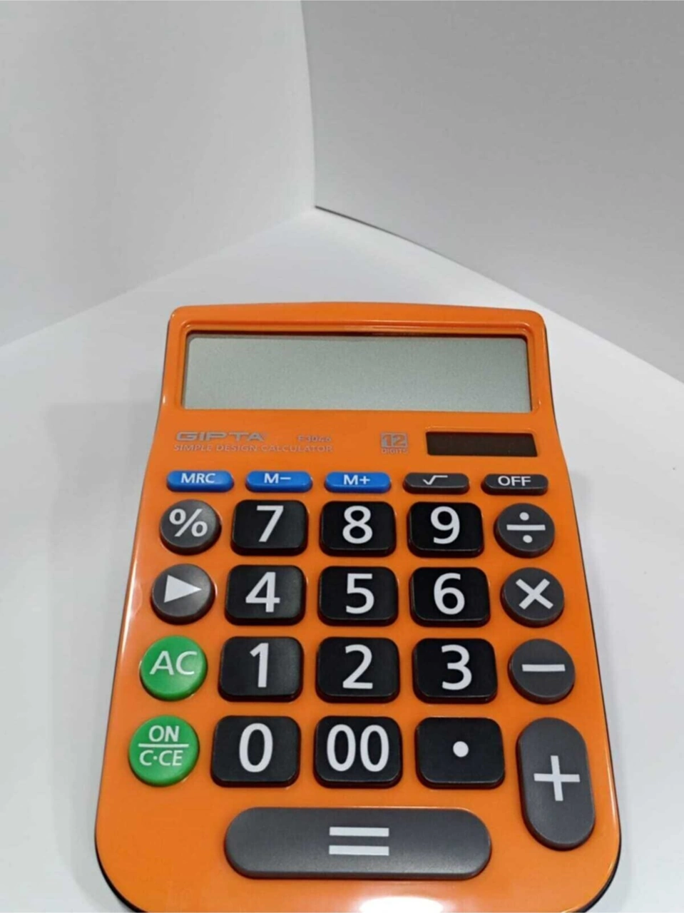 Turuncu Hesap Makinası 12 Karakter Diğer