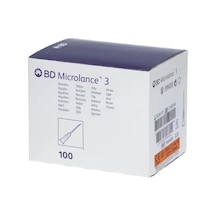 Bd Microlance Turuncu Iğne Ucu 25gx1-nr.18 0,5 X 25mm 100 Adet 01