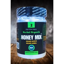 Nurbal Şifa Merkezi Honey Mix 2 Organik Arısütü Bal 400 G