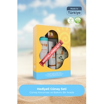 Tto 3’ Lü Güneş Bakım Seti Spf 50 Güneş Kremi Stick Güneş Sonrası Losyon