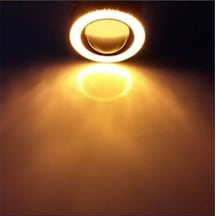 Extra Marketing Massey- Ferguson 277 G Uyumlu 76 Mm Turuncu Mercekli Angel Led Halkalı Sis Farı Metal Gövde Uyumlu