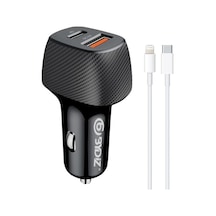 Bydiz By-38l Hızlı Araç Şarj Cihazı 38w Çakmaklık Şarj Aleti Apple İphone 14/13/12/11/pro/max