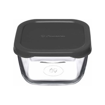 Pasabahce Snow Box Saklama Kabı Siyah 275 Cc - 1 Adet Gri