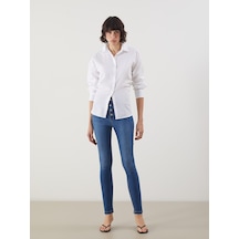 Lcw Jeans İndigo Jüpiter Süper Skinny Fit Kadın Jean Pantolon