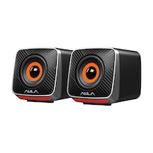 Aula A200 Rgb Işıklı Masaüstü Gaming 3.5mm Jack Bilgisayar Pc Hoparlörü