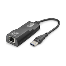 Usb 3.0 Ethernet Adaptör Gigabit Siyah Hdx7867