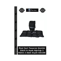 Özel Seri Tasarım Günlük Etkili & Ayak Ağırlığı 1 Kgx2 2 Adet Siyah Sıa100