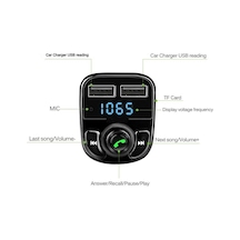 Carx8 Bluetooth Araç Kiti Fm Transmitter N11.674