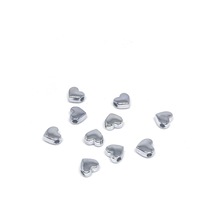 Kaplama Oval Kalp 10 Adet 7 Mm