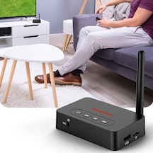 Fosenze Bluetooth 5.1 Alıcı-verici 2'li 1, Kumanda İle Hifi Ses Adaptörü, Aux/rca Desteği, Nfc İle Ev Ve Araç Ses Sistemleri İçin, Dahili Pil Kumanda Pil Yok