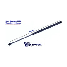 Bagaj Amortisörü Fıat Fıorıno 08- Uzunluk 600mm Basınç 670n 2 Ad