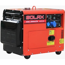 Solax 8.5 Gf Lde Marşlı Monofaze 8 Kva Kabinli Dizel Jeneratör