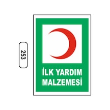 Ilk Yardım Malzemesi Uyarı İkaz Levhası