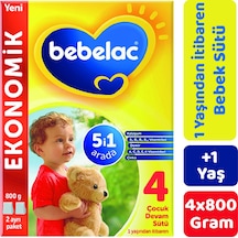 Bebelac 4 Devam Sütü 800 G 4 Adet