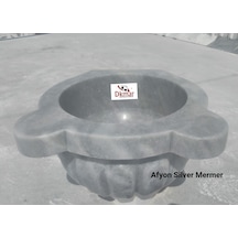 AFYON SİLVER MERMER KURNA