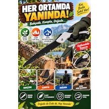 53 Cm Katlanır Budama Testeresi Pelikan El Testeresi Bahçe Dal Ve Ahşap Kesimi Ergonomik Saplı Büyük