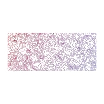 Gaming Mouse Pad 90x40 Mause Pad Xxl Büyük Oyuncu Mouse Ped Speed Beyaz Mouse Pad Gökkuşağı, 90x40 Cm 3mm Kalın